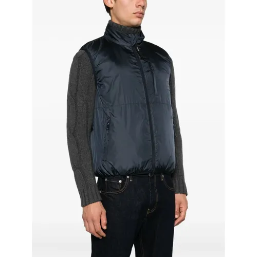 Aspesi - Jackets > Vests - Blue - Aspesi - Modalova