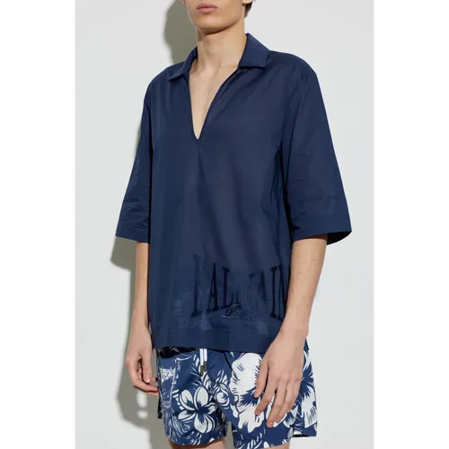 Shirts > Short Sleeve Shirts - - Balmain - Modalova