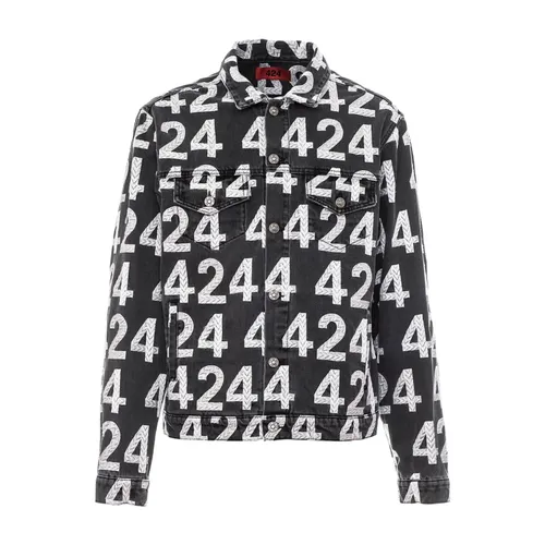 Jackets > Denim Jackets - - 424 - Modalova