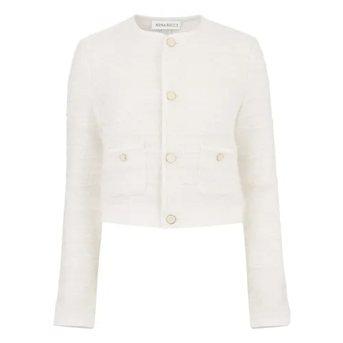 Jackets > Tweed Jackets - - Nina Ricci - Modalova