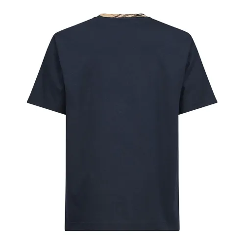 Burberry - Tops > T-Shirts - Blue - Burberry - Modalova
