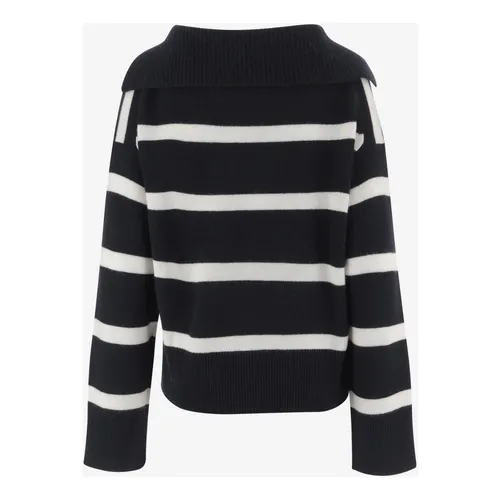 Knitwear > V-neck Knitwear - - Allude - Modalova