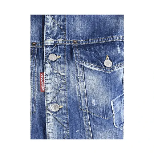 Jackets > Denim Jackets - - Dsquared2 - Modalova