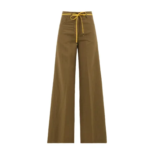 Trousers > Wide Trousers - - Aspesi - Modalova
