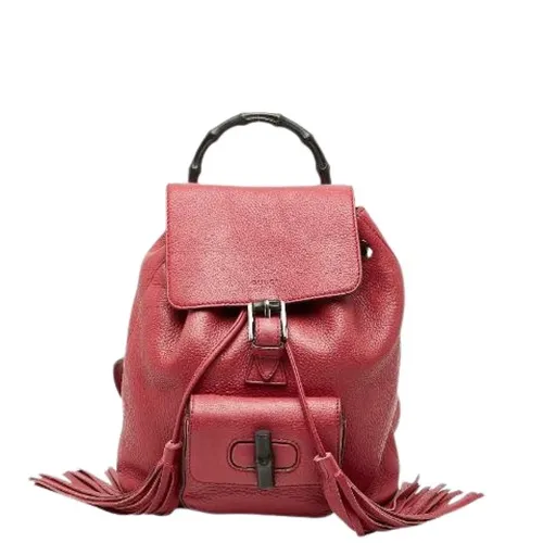 Pre-owned > Pre-owned Bags > Pre-owned Backpacks - - Gucci Vintage - Modalova