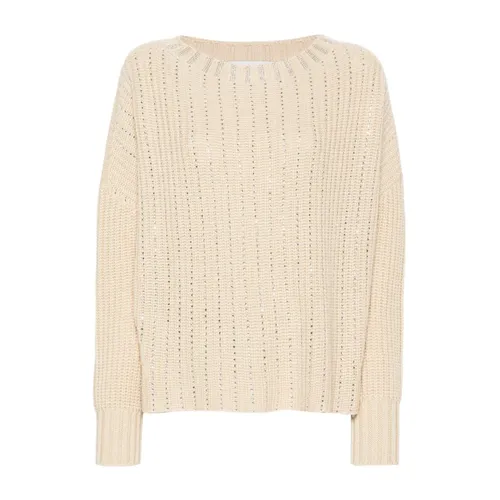 Knitwear > Round-neck Knitwear - - Ermanno Scervino - Modalova