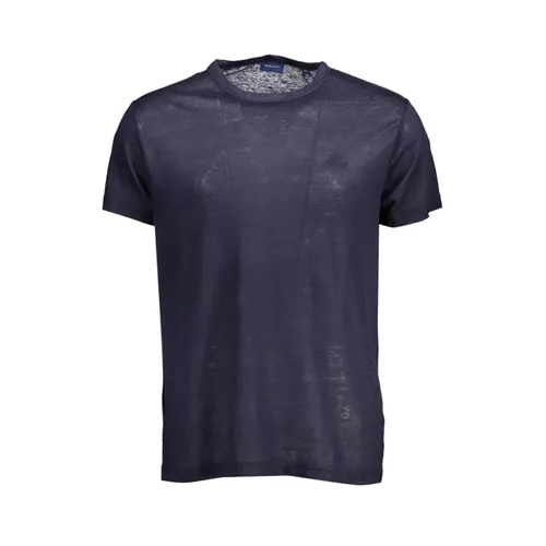 Gant - Tops > T-Shirts - Blue - Gant - Modalova