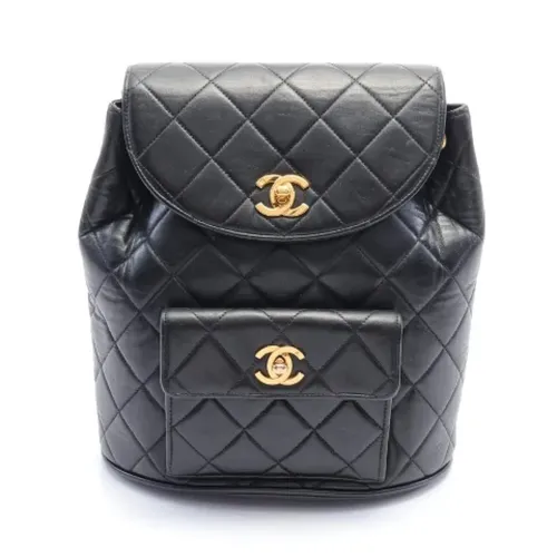 Pre-owned > Pre-owned Bags > Pre-owned Backpacks - - Chanel Vintage - Modalova