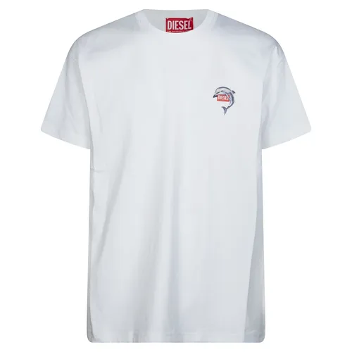Diesel - Tops > T-Shirts - White - Diesel - Modalova