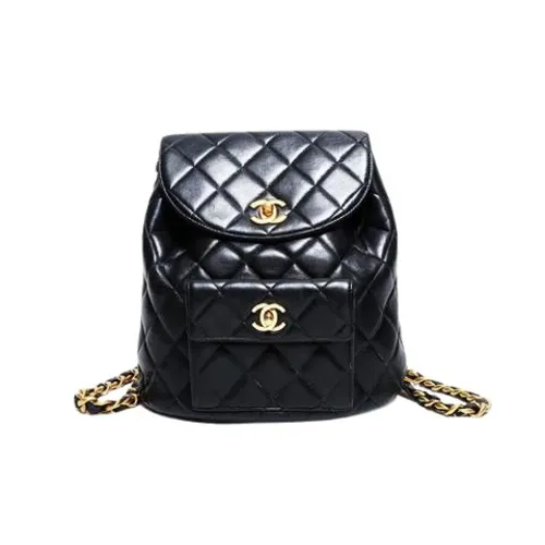 Pre-owned > Pre-owned Bags > Pre-owned Backpacks - - Chanel Vintage - Modalova