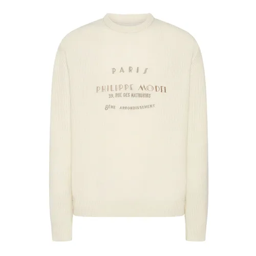 Knitwear > Round-neck Knitwear - - Philippe Model - Modalova