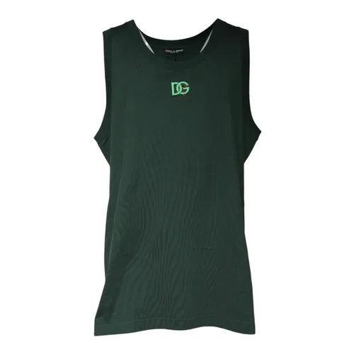 Tops > Sleeveless Tops - - Dolce & Gabbana - Modalova