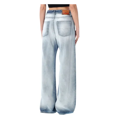 Jeans > Wide Jeans - - Diesel - Modalova