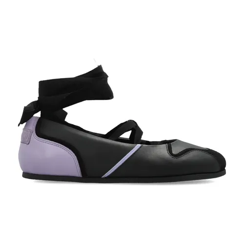 Shoes > Flats > Ballerinas - - Moschino - Modalova
