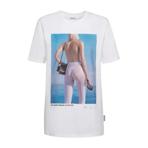 Wolford - Tops > T-Shirts - White - Wolford - Modalova