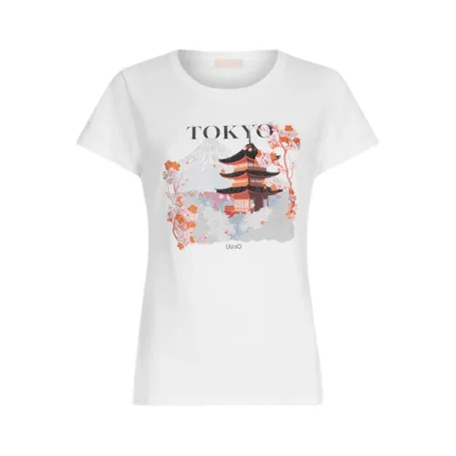 Liu Jo - Tops > T-Shirts - White - Liu Jo - Modalova