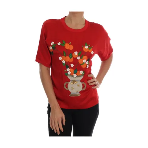 Tops > T-Shirts - - Dolce & Gabbana - Modalova
