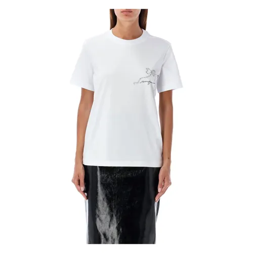 Msgm - Tops > T-Shirts - White - Msgm - Modalova