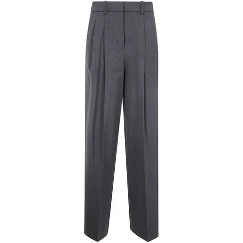 Trousers > Straight Trousers - - Theory - Modalova