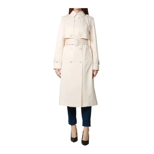 Coats > Trench Coats - - Elisabetta Franchi - Modalova