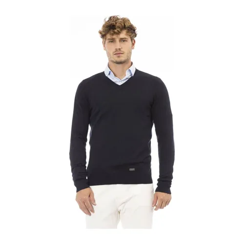 Knitwear > V-neck Knitwear - - Baldinini - Modalova
