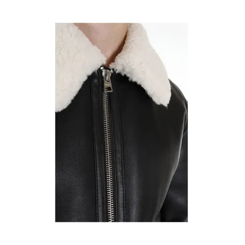 Jackets > Leather Jackets - - Hugo - Modalova