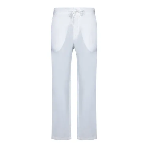 Trousers > Straight Trousers - - 120% Lino - Modalova