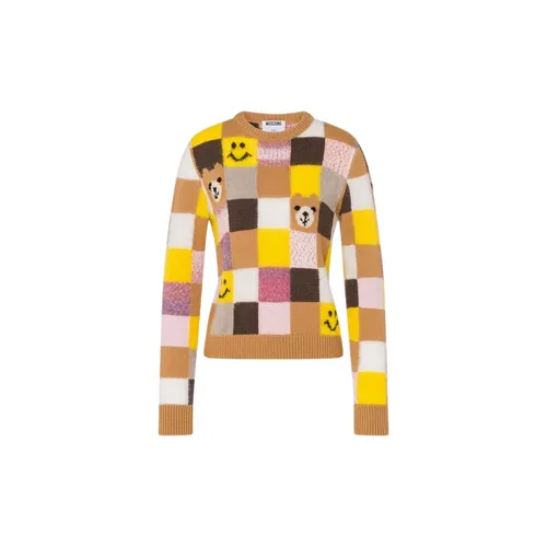 Knitwear > Round-neck Knitwear - - Moschino - Modalova