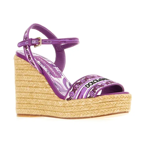 Shoes > Heels > Wedges - - Dolce & Gabbana - Modalova