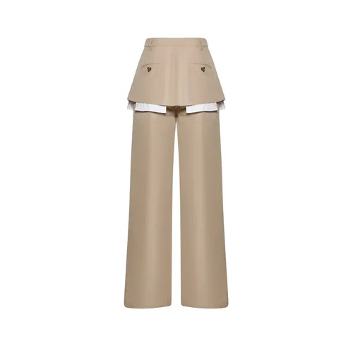 Trousers > Wide Trousers - - Silvian Heach - Modalova