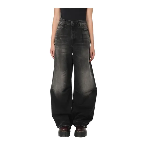 R13 - Jeans > Wide Jeans - Black - R13 - Modalova