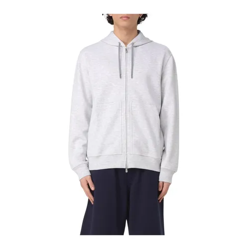 Sweatshirts & Hoodies > Zip-throughs - - Brunello Cucinelli - Modalova