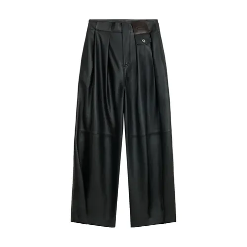 Trousers > Leather Trousers - - Loewe - Modalova