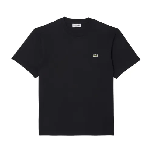 Lacoste - Tops > T-Shirts - Black - Lacoste - Modalova