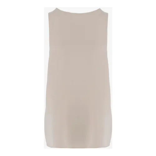 Tops > Sleeveless Tops - - Allude - Modalova