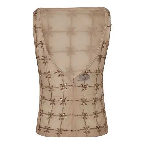 Tops > Sleeveless Tops - - Pinko - Modalova