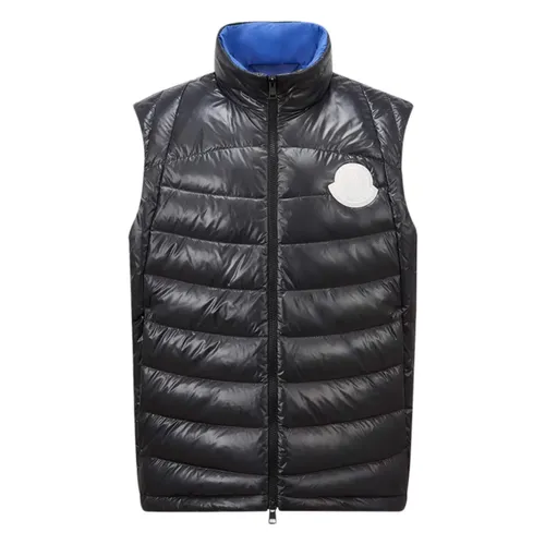 Moncler - Jackets > Vests - Blue - Moncler - Modalova