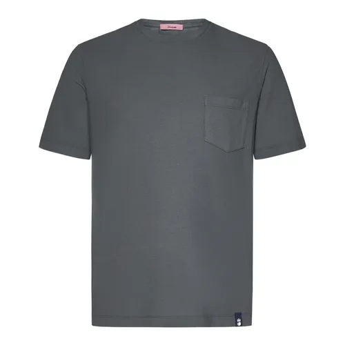 Drumohr - Tops > T-Shirts - Gray - Drumohr - Modalova