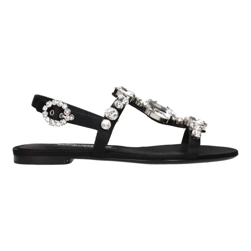 Shoes > Sandals > Flat Sandals - - Dolce & Gabbana - Modalova