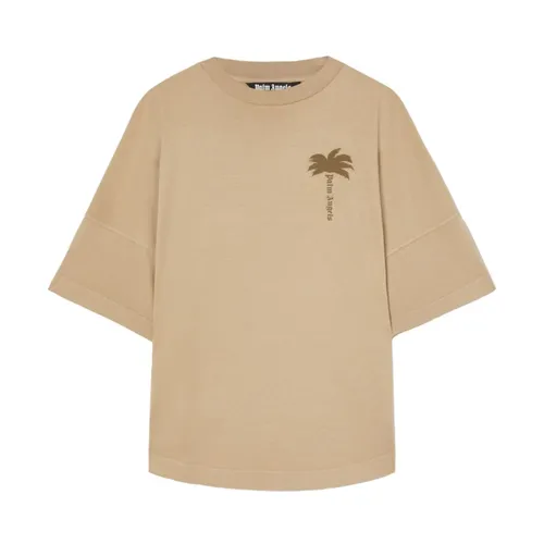 Tops > T-Shirts - - Palm Angels - Modalova