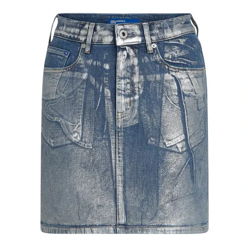 Skirts > Denim Skirts - - Karl Lagerfeld - Modalova