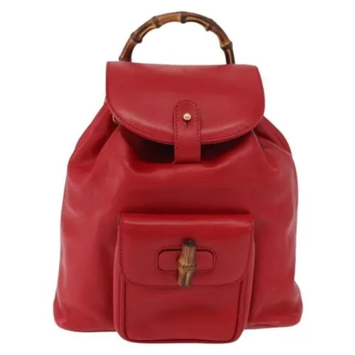 Pre-owned > Pre-owned Bags > Pre-owned Backpacks - - Gucci Vintage - Modalova