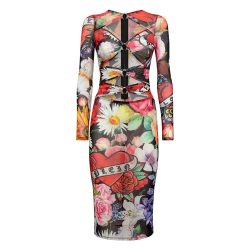 Dresses > Day Dresses > Midi Dresses - - Philipp Plein - Modalova