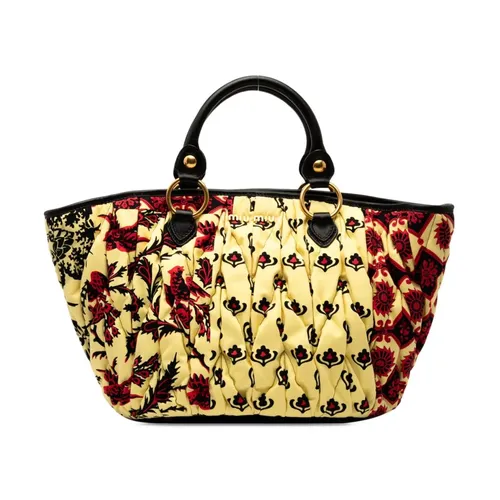 Pre-owned > Pre-owned Bags > Pre-owned Tote Bags - - Miu Miu Pre-owned - Modalova
