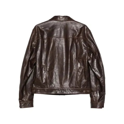 Jackets > Leather Jackets - - Tonywack - Modalova