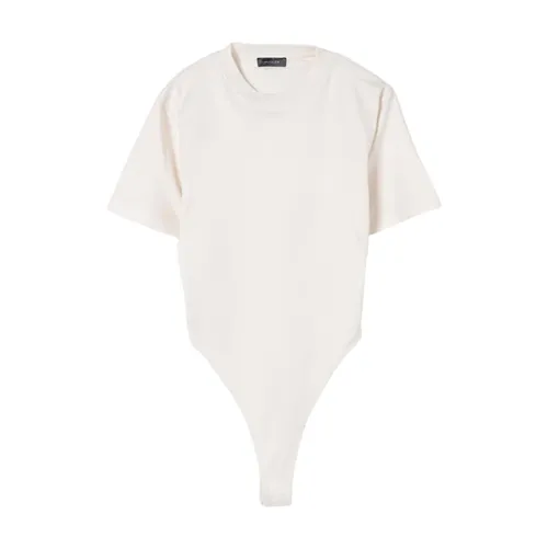 Mugler - Tops > Body - Beige - Mugler - Modalova