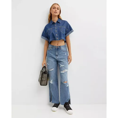 Blouses & Shirts > Denim Shirts - - One Teaspoon - Modalova