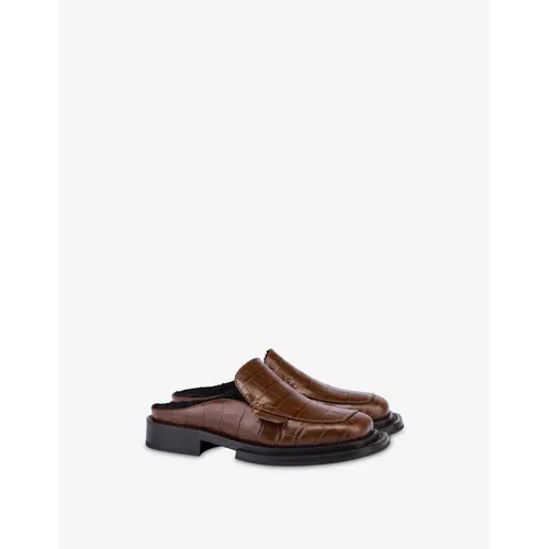 Shoes > Flats > Mules - - Moschino - Modalova