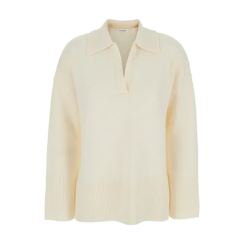 Knitwear > V-neck Knitwear - - P.a.r.o.s.h. - Modalova