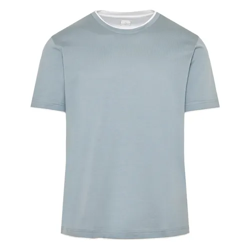 Eleventy - Tops > T-Shirts - Blue - Eleventy - Modalova